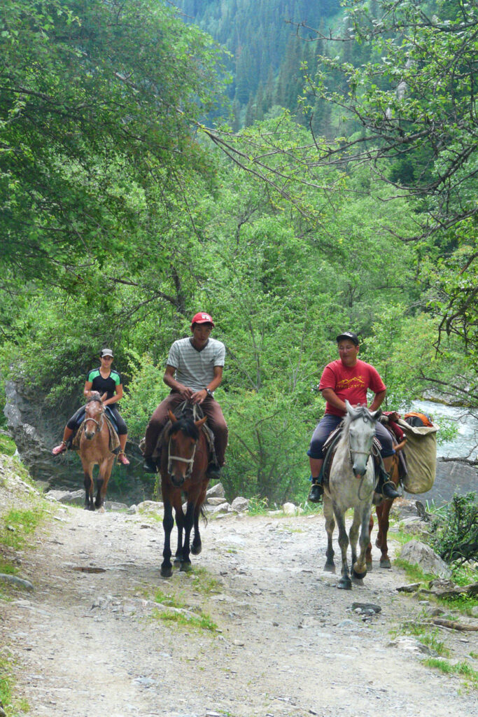 Reiten Kirgistan, Reiterreise, Erlebnisreise Go East Reisen