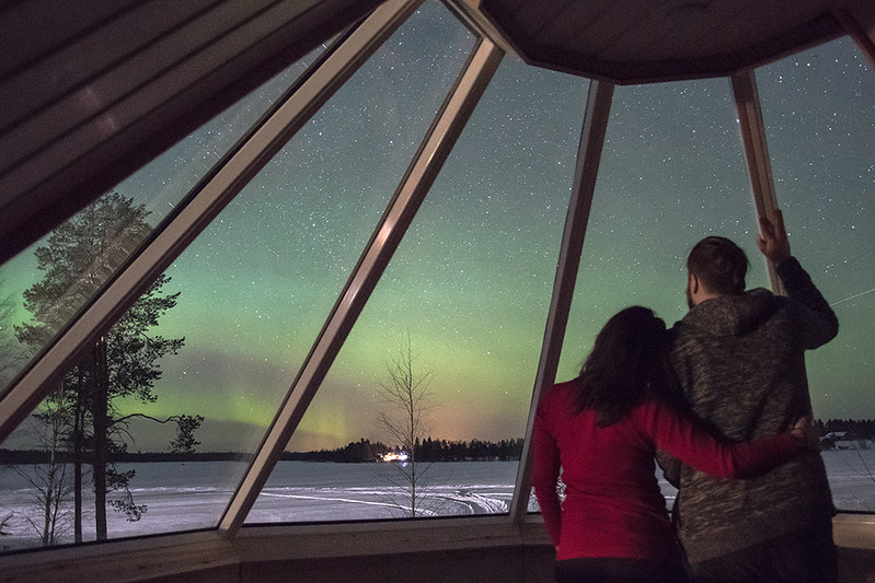 Saija Lodge Finnland Lappland, Sky Cabin