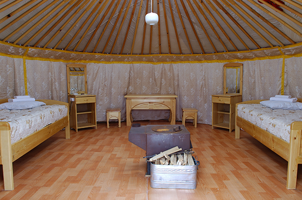 inside-the-ger Mongolei, Ger