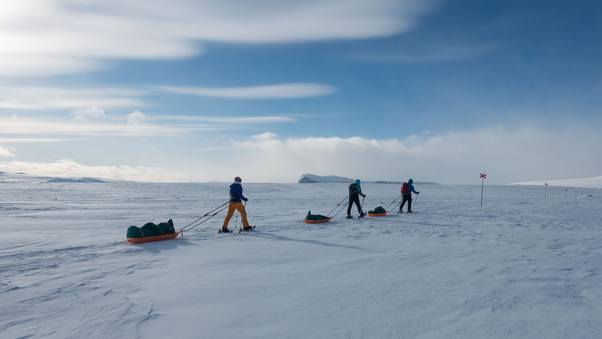 Winter-Hüttentour Kungsleden: Von Saltoluokta nach Kvikkjokk | Arktisches Abenteuer