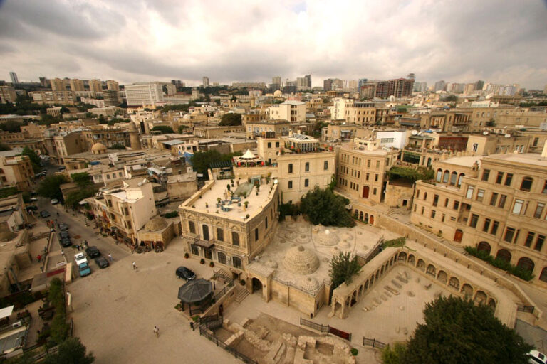 old-city-baku Aserbaidschan, Baku Altstadt