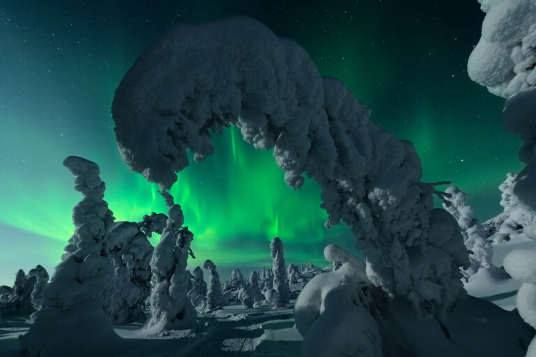 Winterzauber in Ruka Finnland Reise