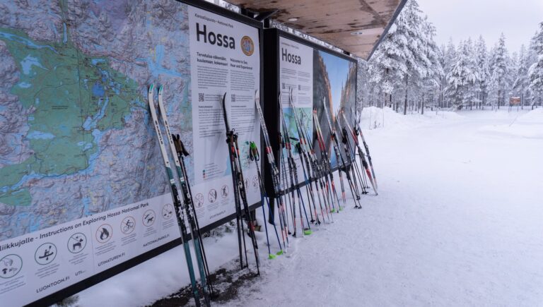 Hossa Nationalpark Skilanglauf Reise Finnland