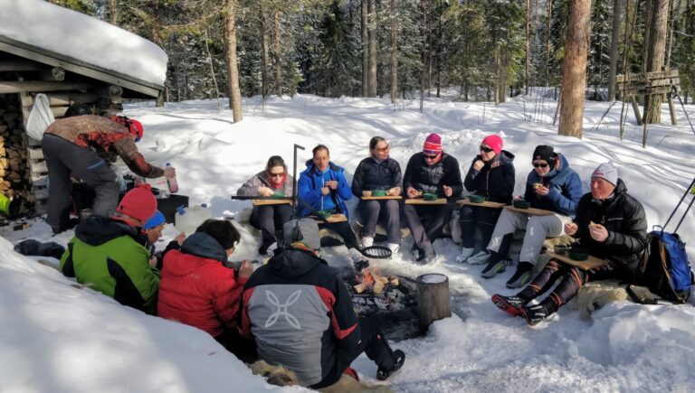 Hossa Nationalpark Skilanglauf Reise Finnland, Foto: Upitre
