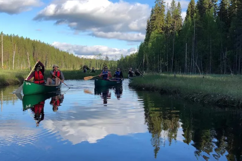 Kanutour Finnisch Karelien Finnland
