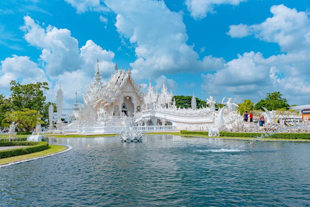 Weißer Tempel Wat Ron Khun, Chiang Rai, Thailand Rundreise, Pexels