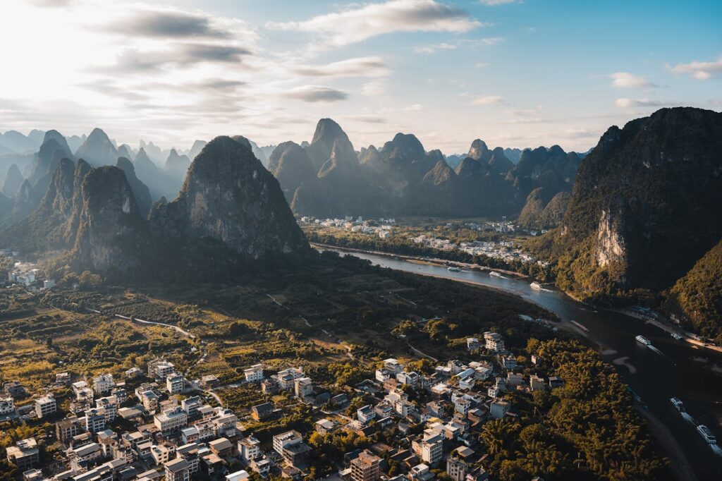 China Rundreise Guilin Karstberge