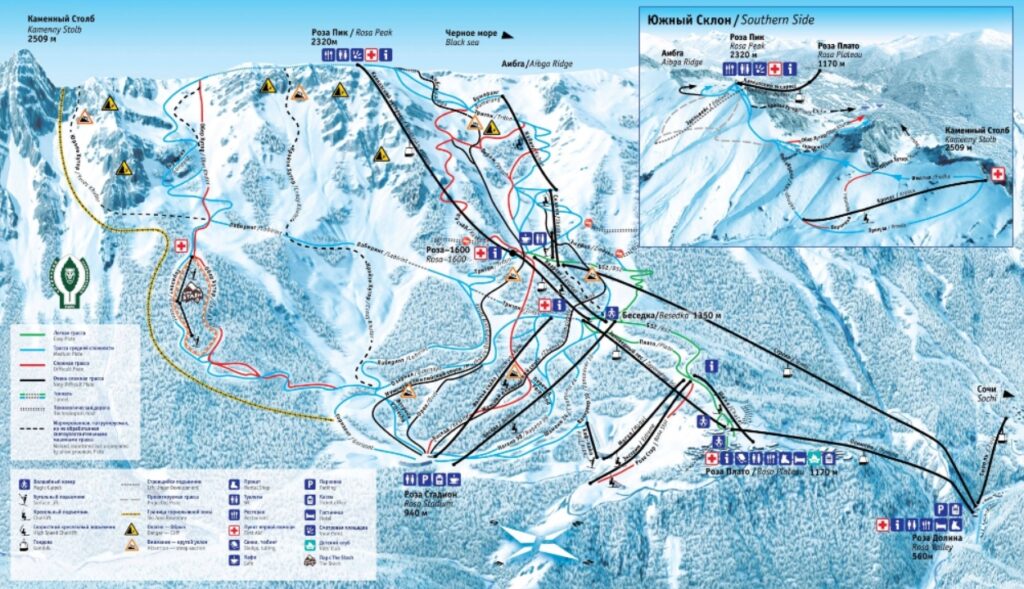 Skipassinformationen Skigebiet Rosa Khutor Thumbnail