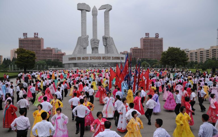DPRK Nordkorea pjongjang_nationalfeiertag
